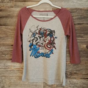 Marvel Raglan T-shirt